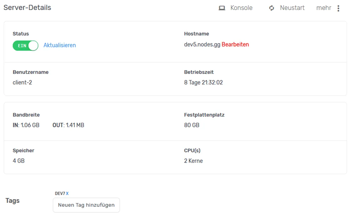 ... ist das perfekte Tool fĂĽr Ihre Server!